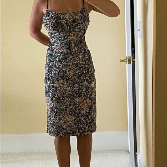 Bcbg midi printed skirt with slit - Picture 6 of 6